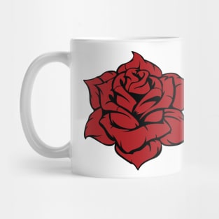 Red Rose Mug